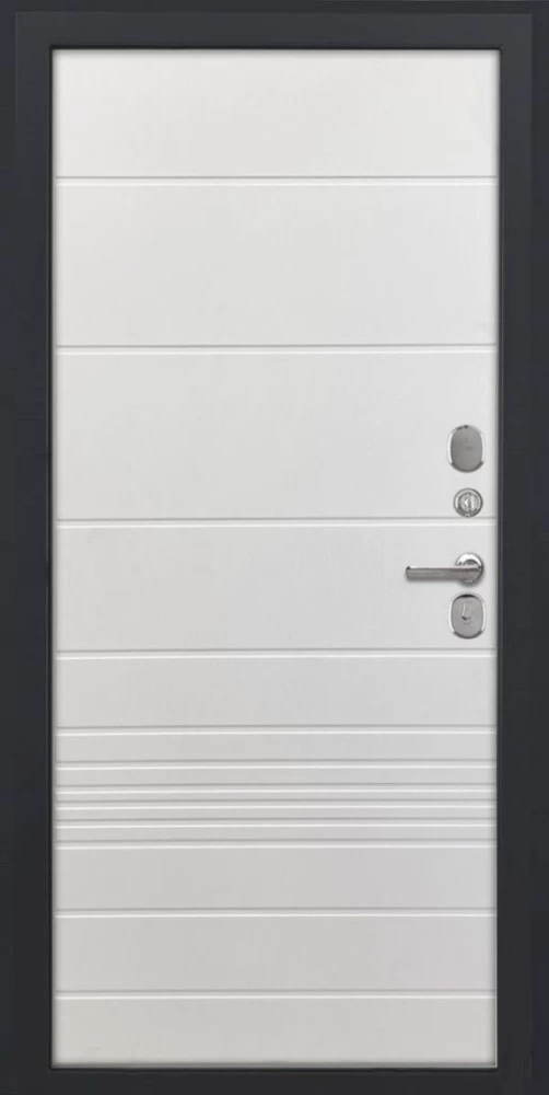 Входная дверь ДвериПРО L-43 ФЛ-700 (10мм, ясень белый) DPRO196542 внутренняя сторона