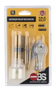 Цилиндровый механизм с вертушкой 164 OBS SCE/68 (26+10+32) mm латунь 5 кл. new