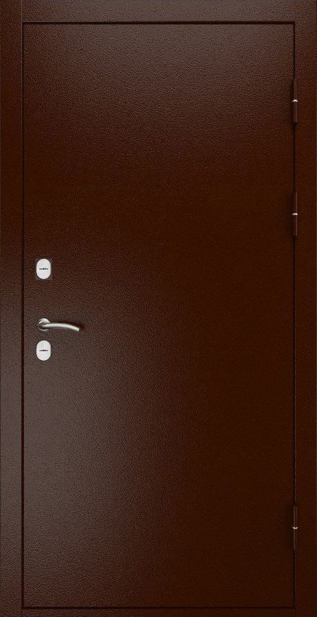 Входная дверь ДвериПРО L Термо Фараон-2 (16мм, мореный дуб) DPRO196889 внешняя сторона