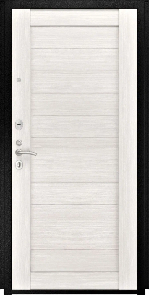 Входная дверь ДвериПРО Берген СБ-3 листв. бел. (21 беленый дуб) DPRO196776 внутренняя сторона
