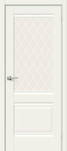Межкомнатная дверь Прима-3 White Mix BR4040