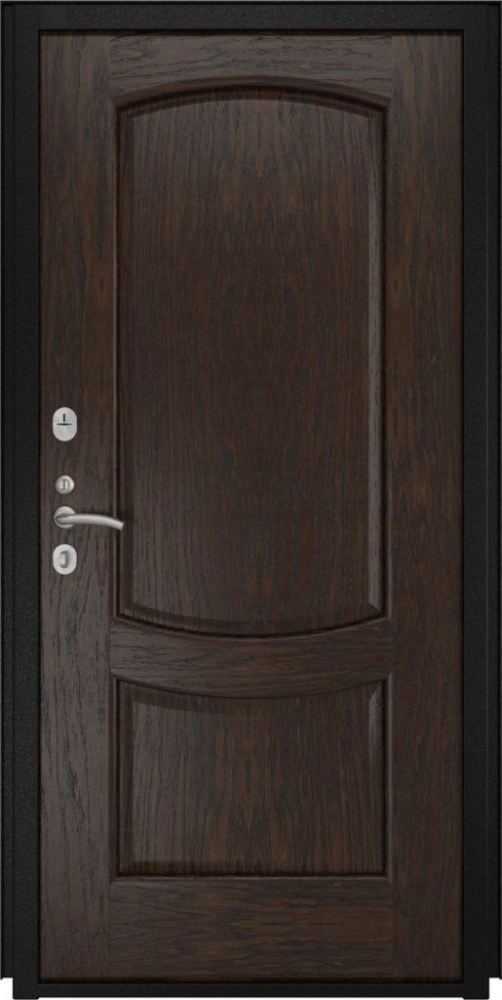 Входная дверь ДвериПРО Д-68 Лаура-2 (16мм, мореный дуб) DPRO197013 внутренняя сторона