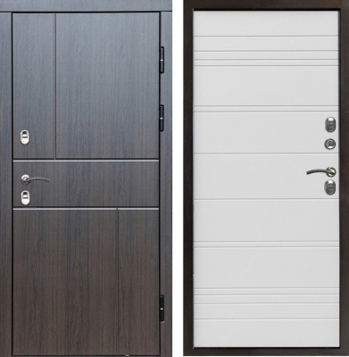 Дверь Термо Доор Сибирь термо  премиум Вертикаль венге