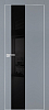 Межкомнатная дверь PX-6  AL кромка с 4-х ст. Серый матовый